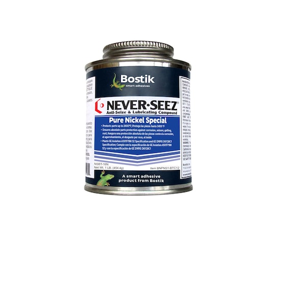 Bostik Bostik Never Seez NSBT16NPure Nickel Special 1 lb. Brush Top